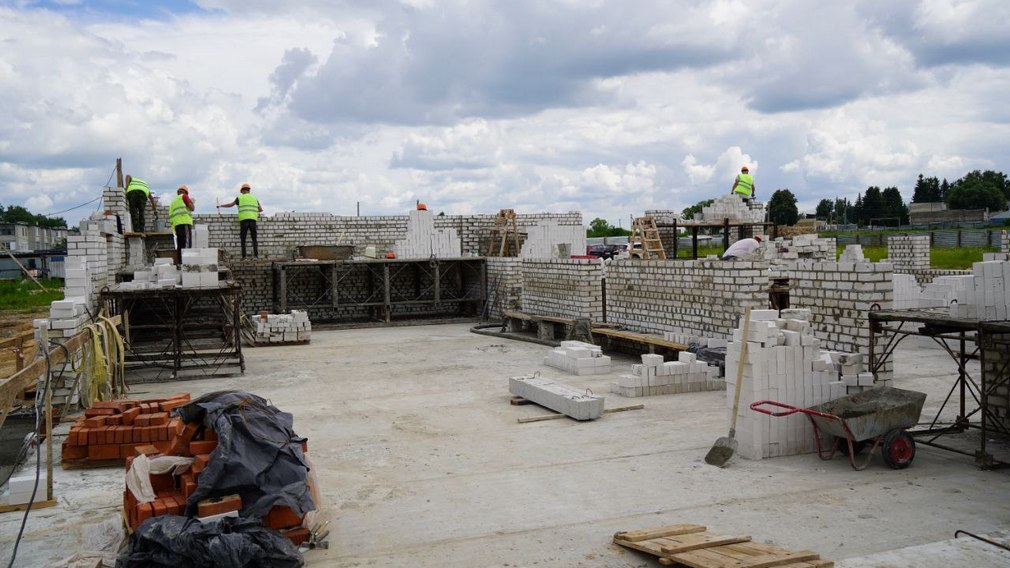 В Почепе Брянской области строят современный Центр культурного развития