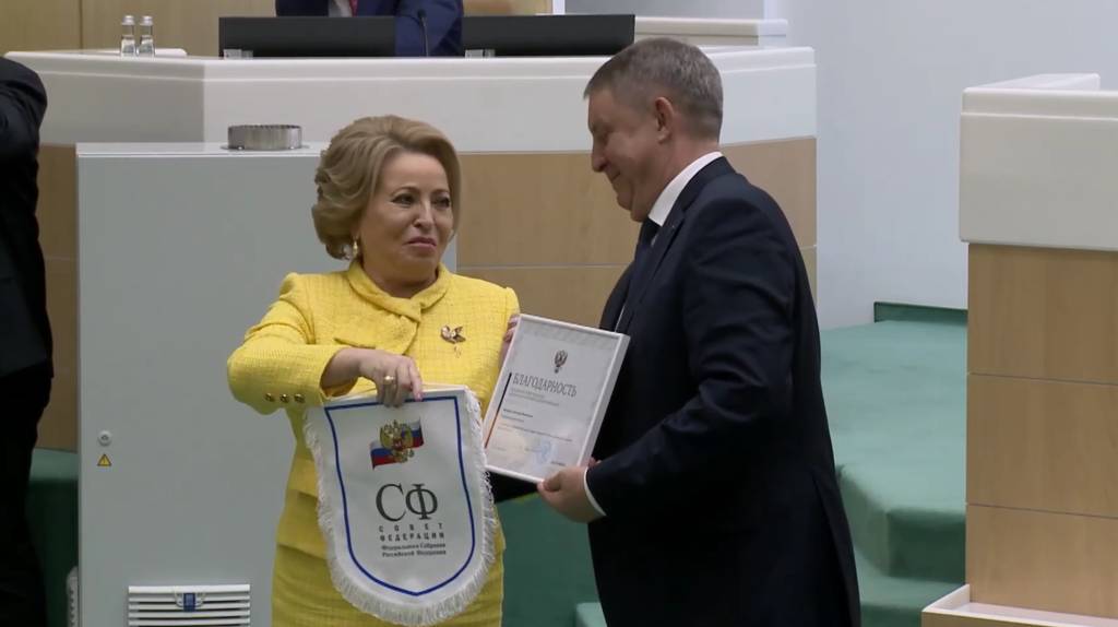 Председатель Совфеда Валентина Матвиенко отметила внимание руководства региона к развитию социальной сферы