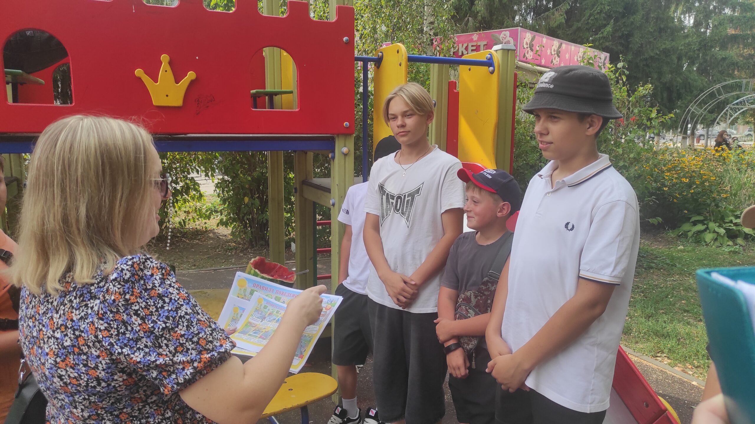 Для юных трубчан прошла акция «Моя дорога в школу»