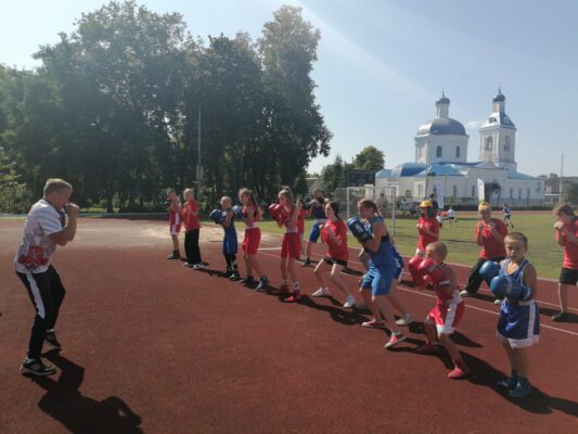 Трубчане отметили День физкультурника