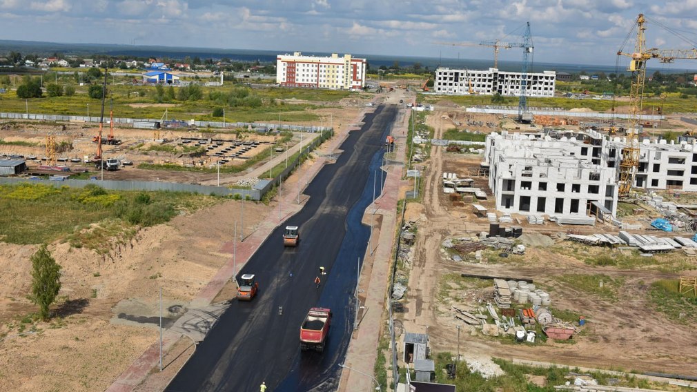 На Брянщине высокими темпами идет жилищное строительство