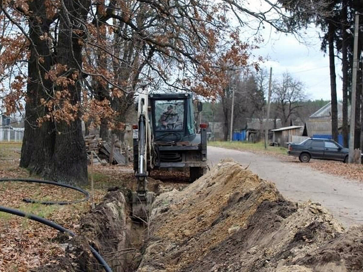 В брянской Суземке заменят водопровод на двух улицах