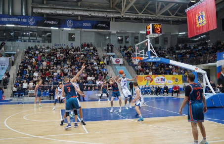 В Брянске открыли Чемпионат России по баскетболу высшей лиги