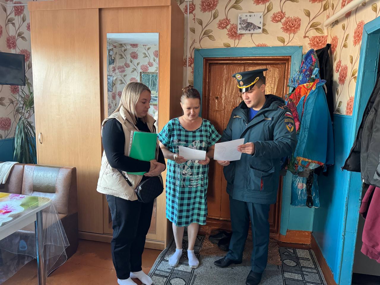 В Трубчевском районе проводится работа по профилактике пожаров среди граждан из «группы риска»