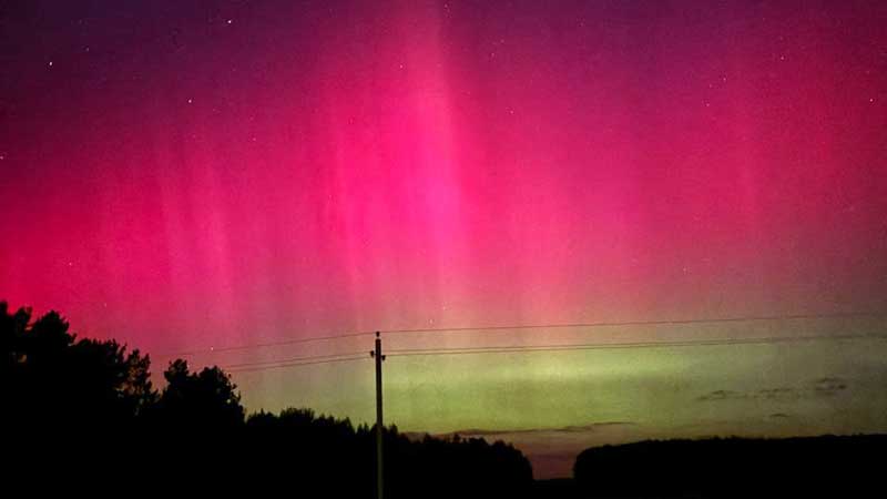 Трубчанам — о причинах недавнего полярного сияния над Брянщиной