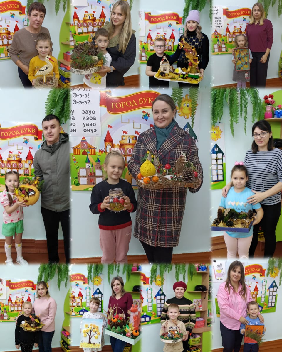 В трубчевском детсаду «Белочка» прошла выставка «Осенние фантазии»