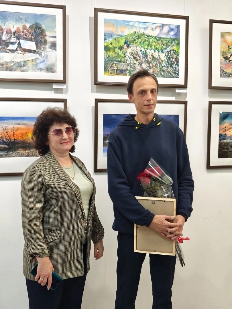 Выставка трубчевского художника Григория Ксенева прошла в Брянске накануне Международного дня художника