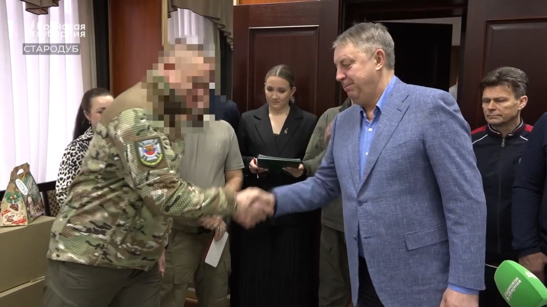 В группировку «БРЯНСК» передали  спецоборудование для защиты рубежей