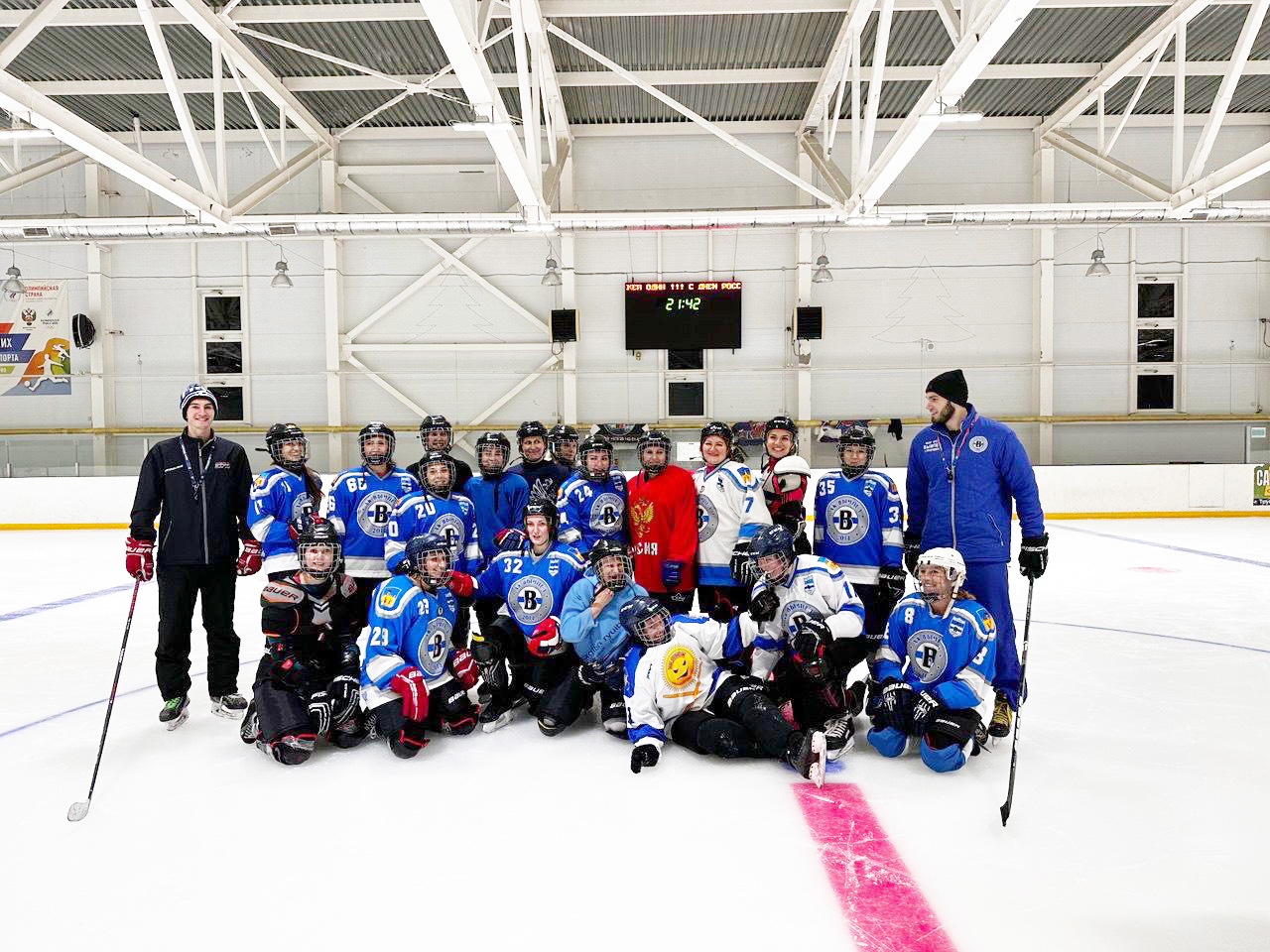 В Трубчевске создана женская хоккейная команда «Вымпел Леди»