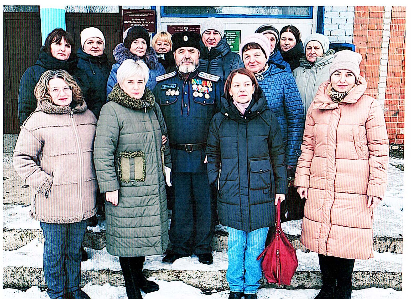 В библиотеке села Юрово прошла встреча с казаками станицы «Трубчевская»