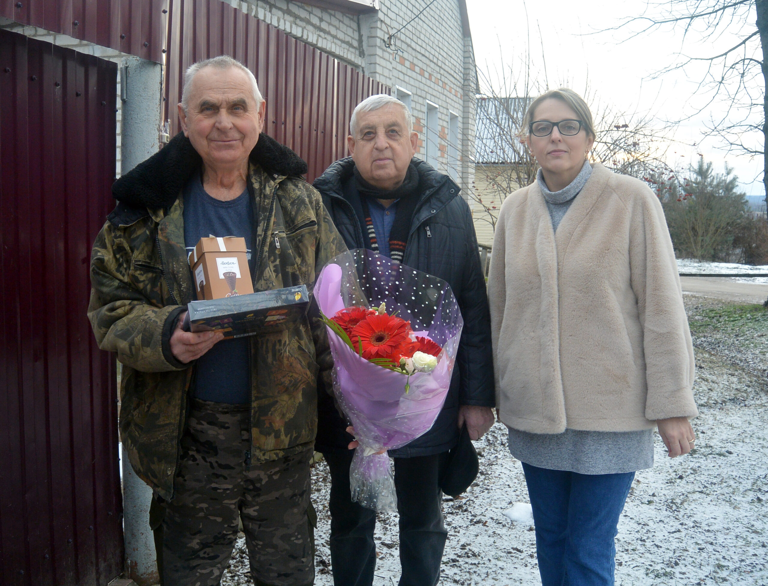Трубчевскому ветерану Великой Отечественной войны передали новогоднее поздравление от губернатора Брянской области