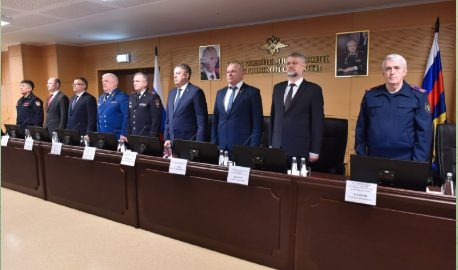 Прошло заседание коллегии УМВД России по Брянской области