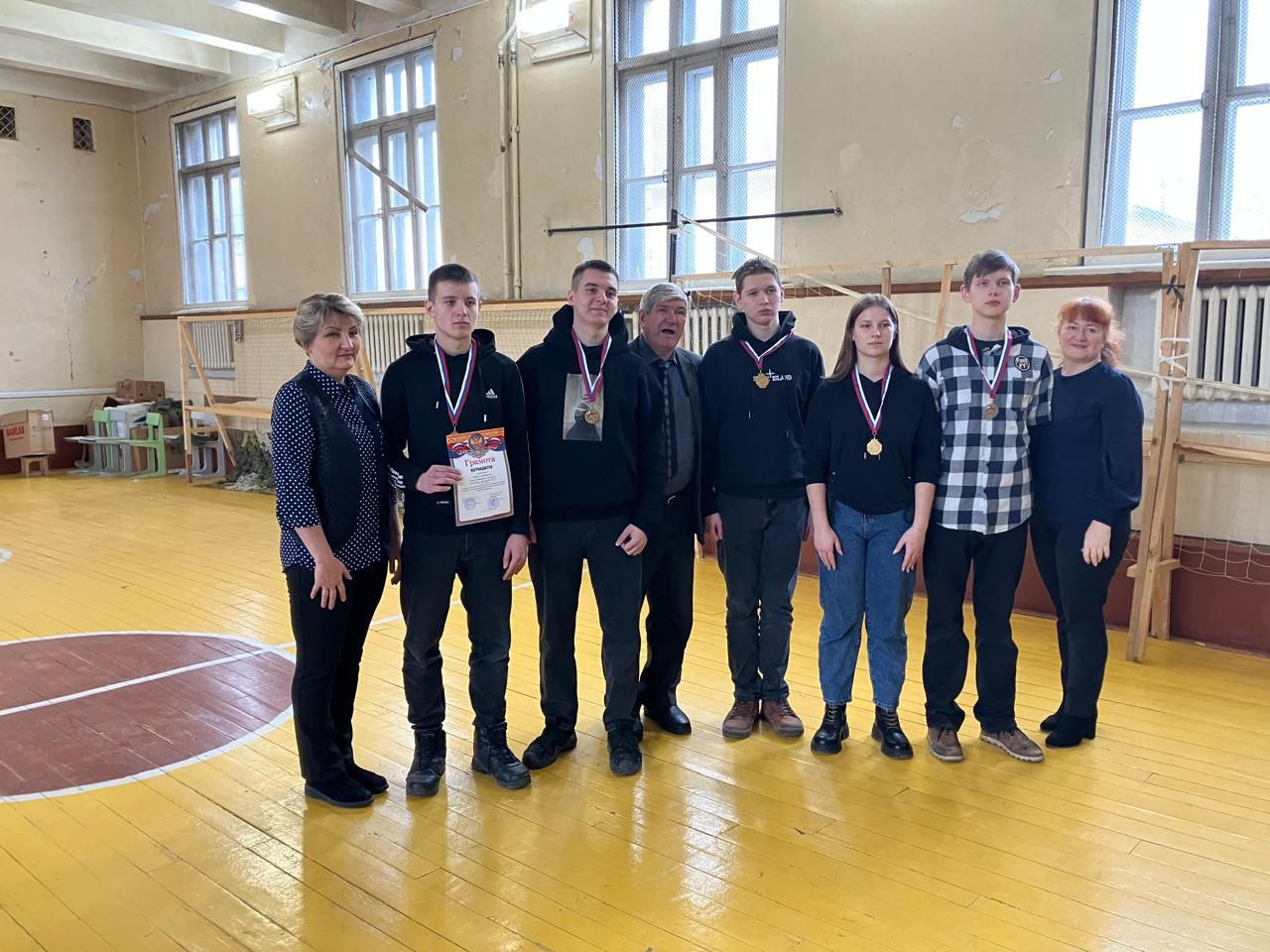 В Трубчевске прошло первенство по стрельбе среди школьников и студентов