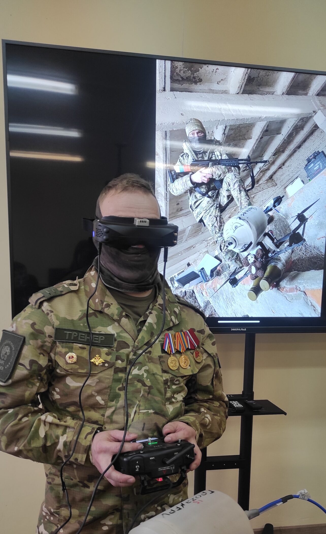 Трубчевский боец отряда «БАРС-Брянск» встретился со студентами педколледжа