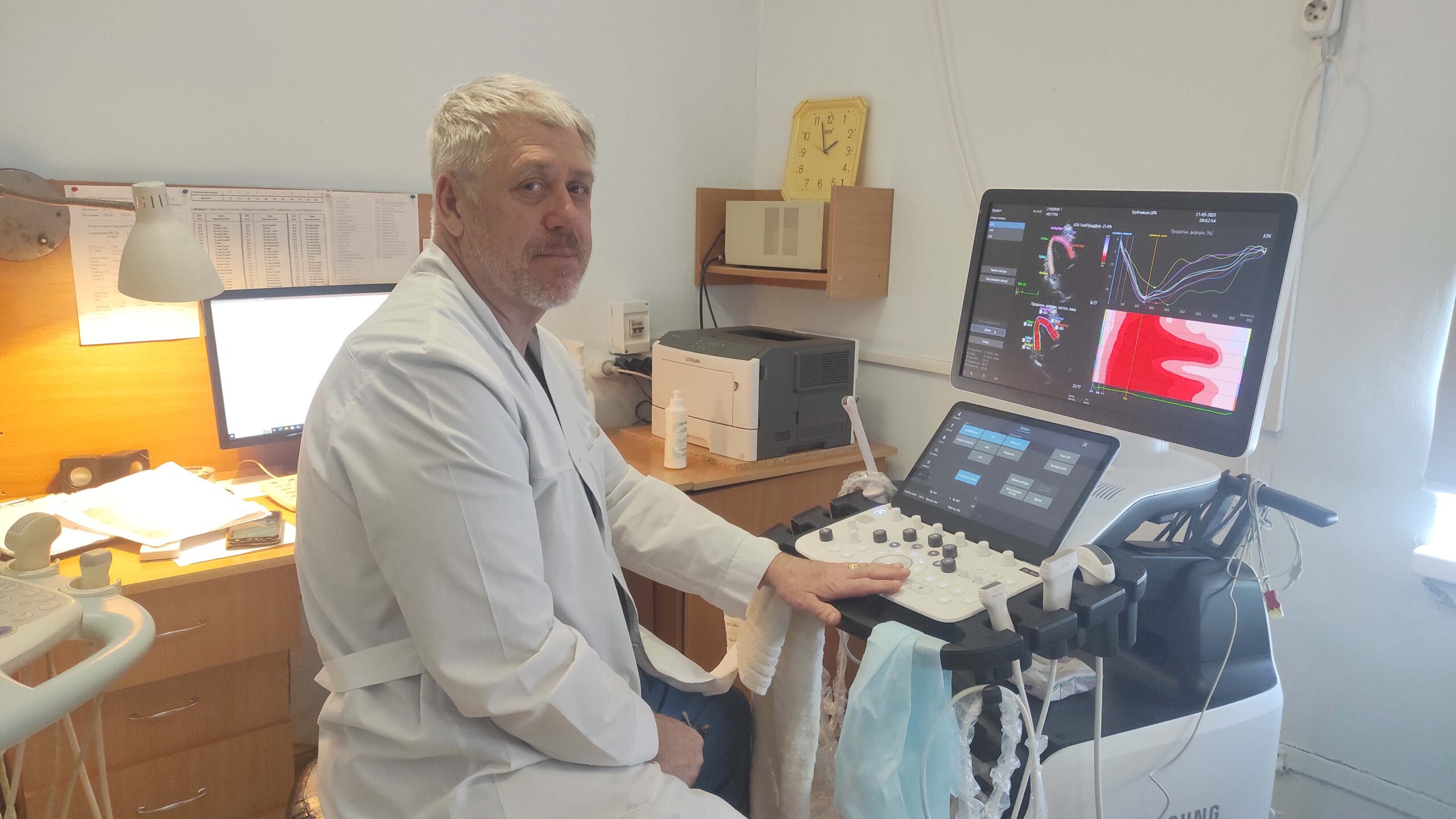 Врач ультразвуковой диагностики Трубчевской ЦРБ рассказал о своевременной диагностике заболеваний