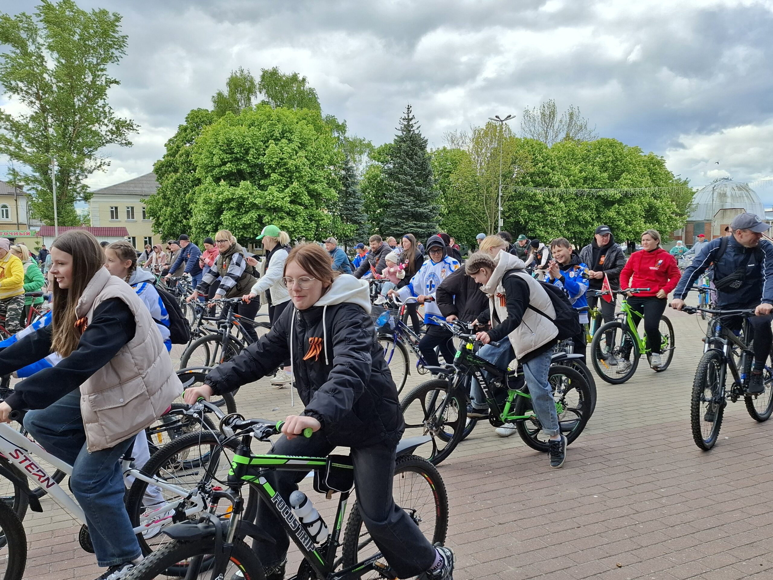 В Трубчевске стартовал  велопробег «Дорогами Победы»