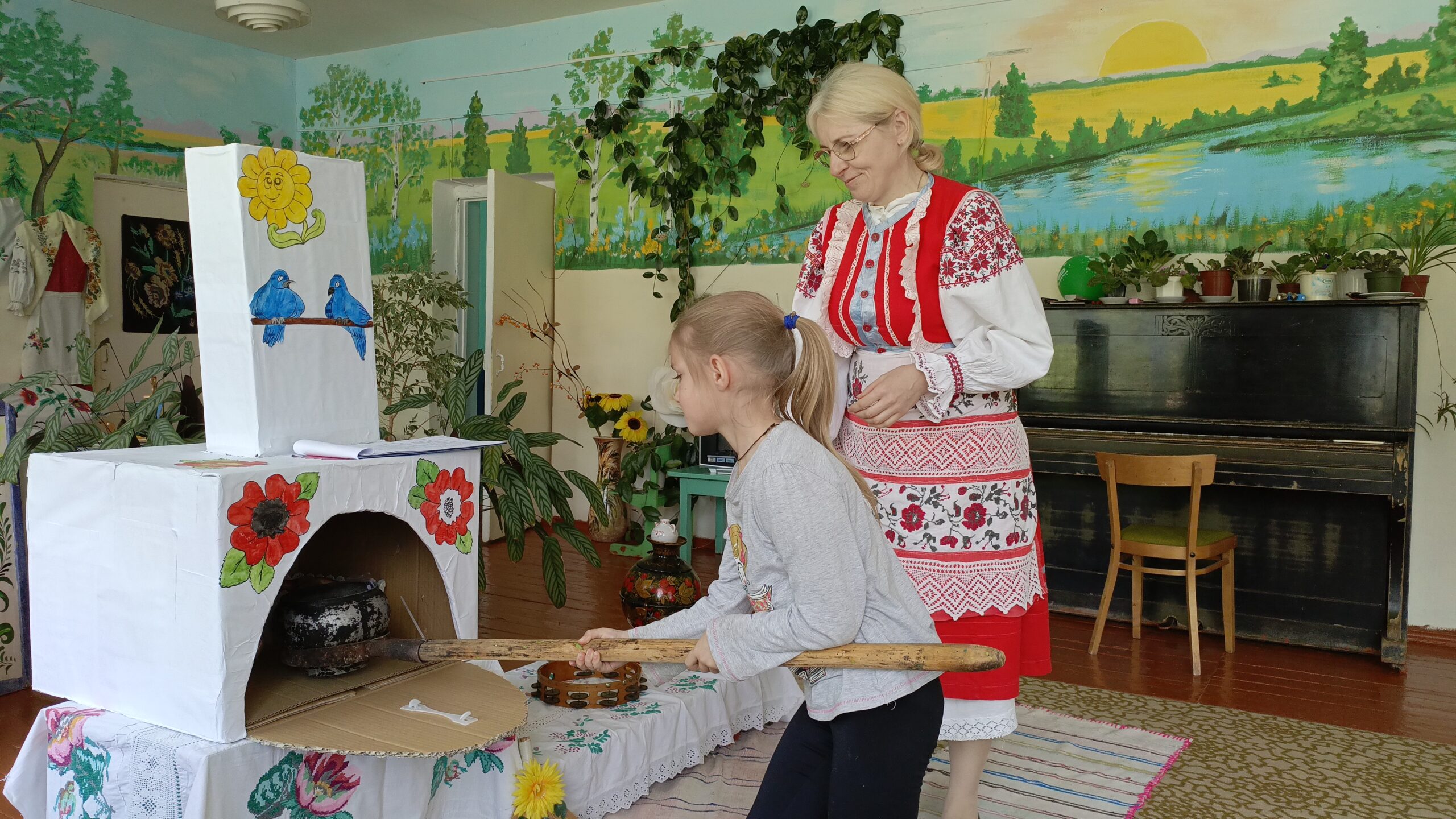 В библиотеке трубчевского Сельца отметили День русской печи