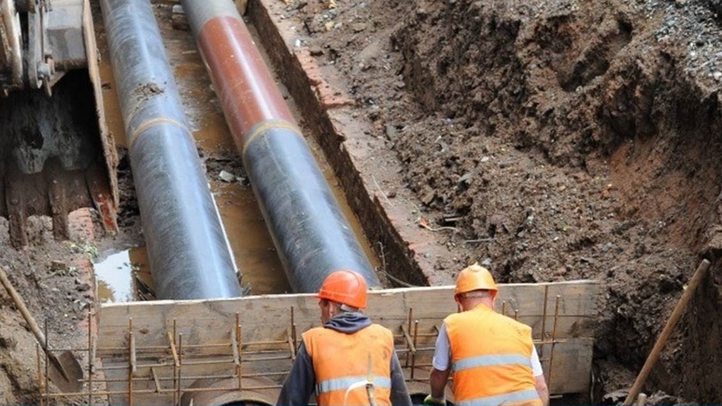 В Фокино Брянской области в рамках нацпроекта идет ремонт сетей отопления и водоснабжения