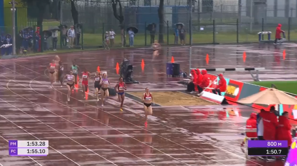 Легкоатлетка Мария Прохорец из Брянска победила на Мемориале братьев Знаменских