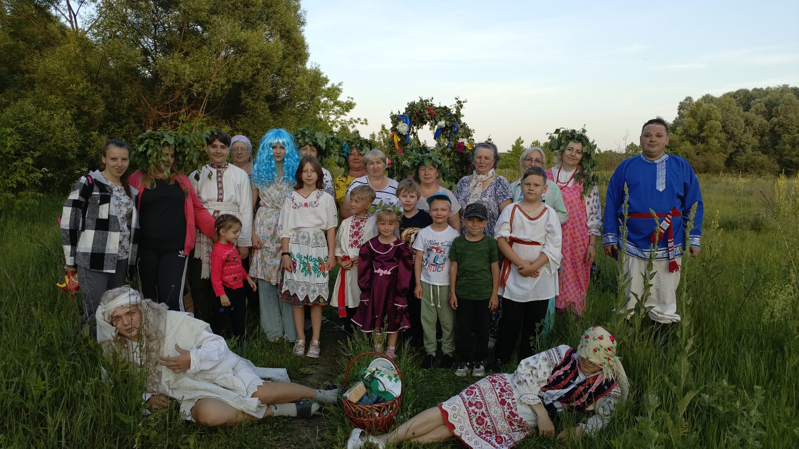 В трубчевской Алешенке прошел фольклорный праздник