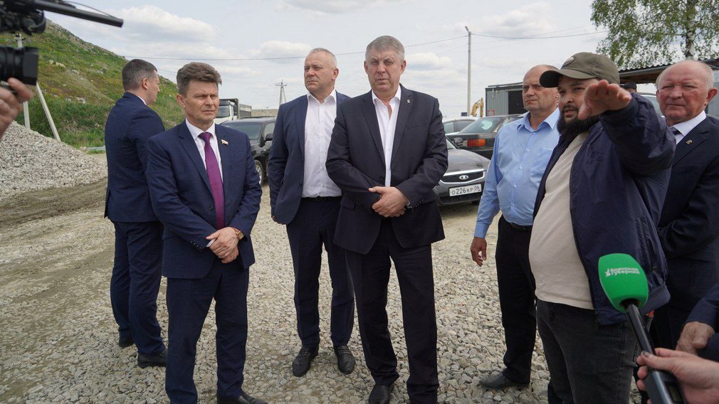 На Брянщине продолжают строить полигон утилизации ТКО в поселке Большое Полпино