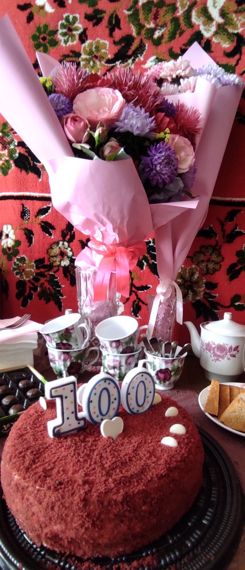 Почетный гражданин Трубчевска, ветеран Великой Отечественной войны М. А. Некрасов встретил 100-й день рождения