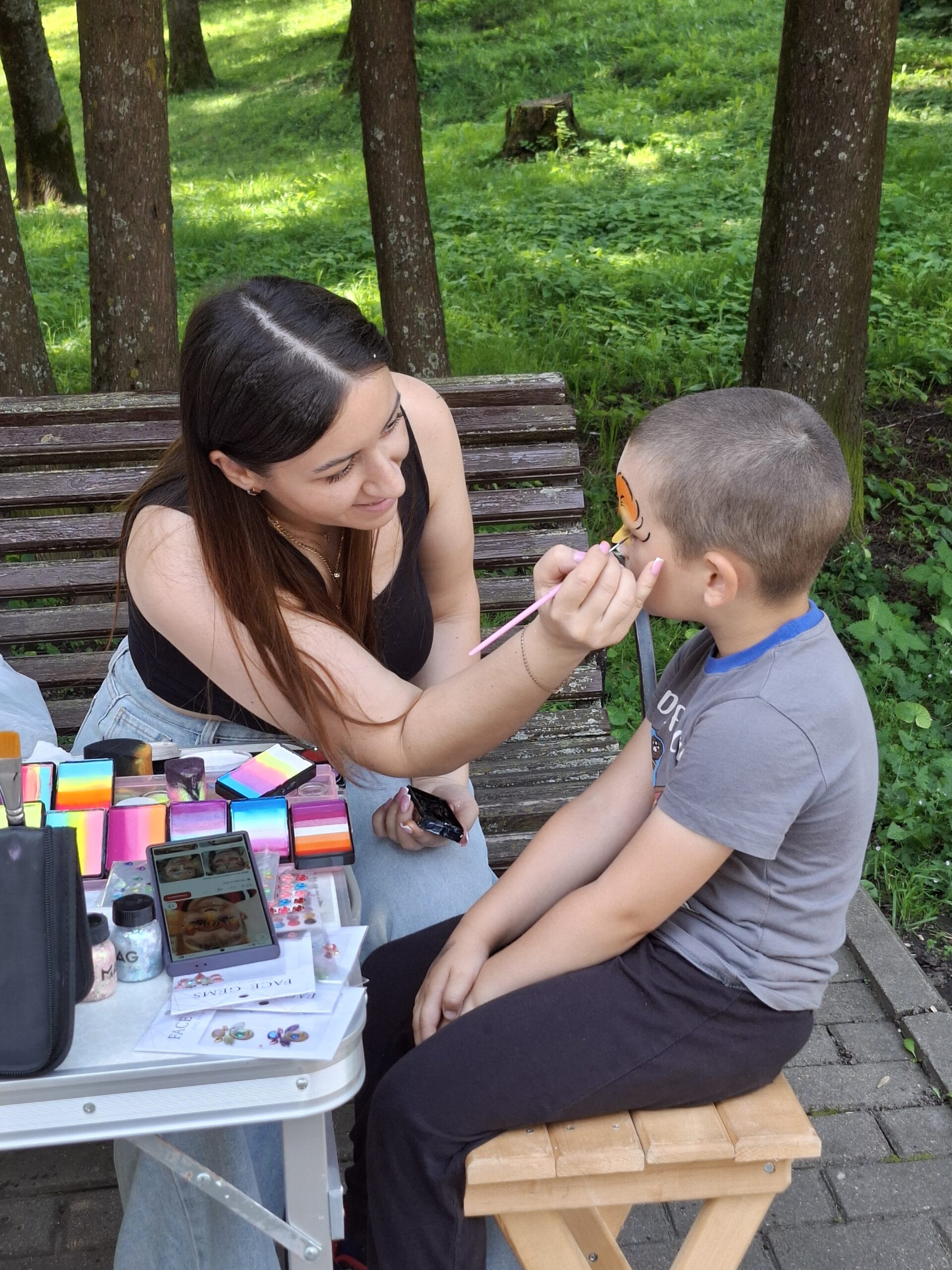 В День знаний трубчевских школьников в городском парке ждали различные праздничные мероприятия