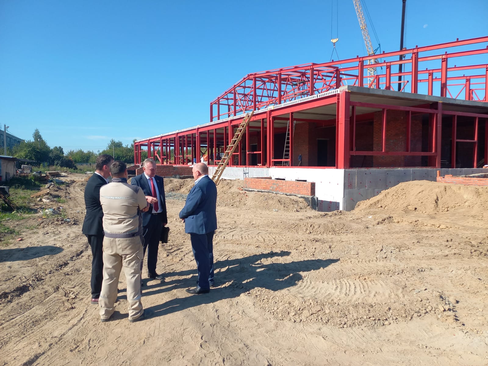 С рабочим визитом в Трубчевском районе побывал депутат облдумы Дмитрий Агапов