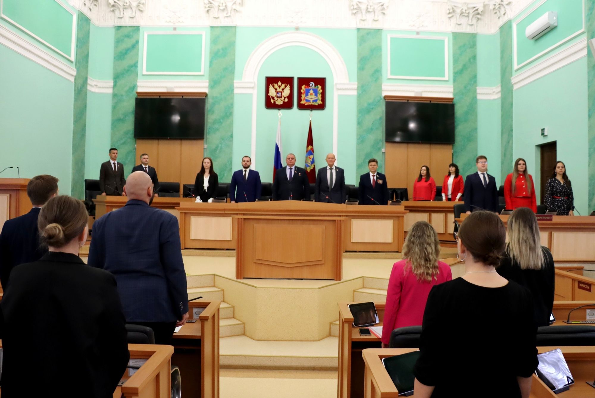 Молодые брянские парламентарии обсудили вопросы патриотизма и гражданской позиции