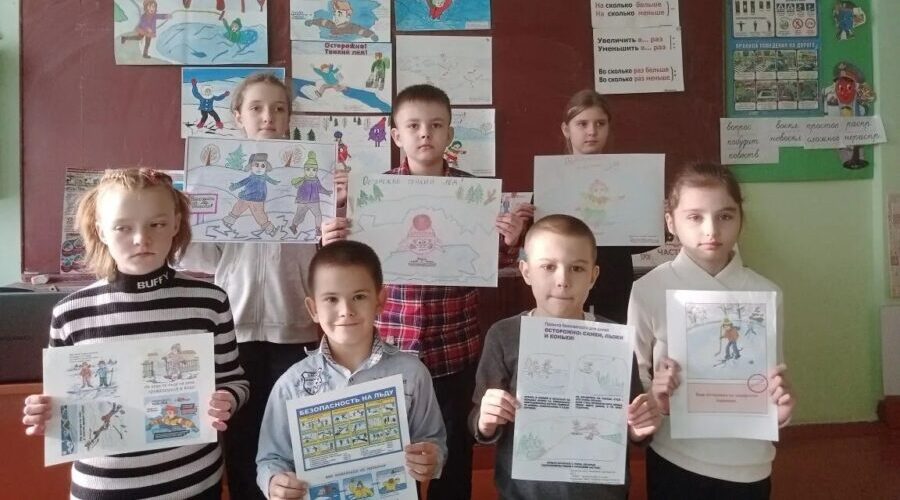 В школе трубчевской Белой Березки идет декада безопасности