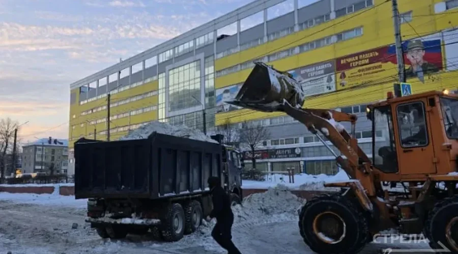 951 тонну снега вывезли за день брянские коммунальщики