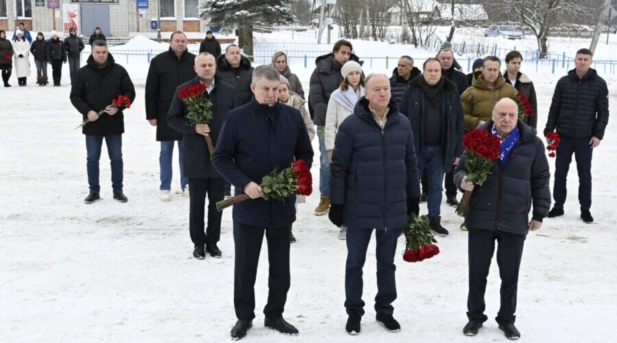 В брянских Журиничах побывал ​помощник Президента РФ Николай Патрушев