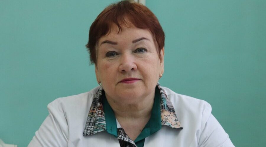 Врач-невролог Трубчевской ЦРБ Т. А. Шевелева празднует юбилей