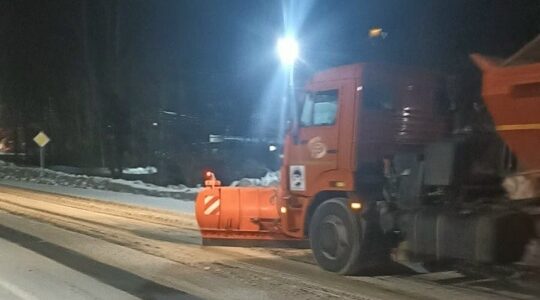 На Брянщине идет борьба с последствиями снегопада