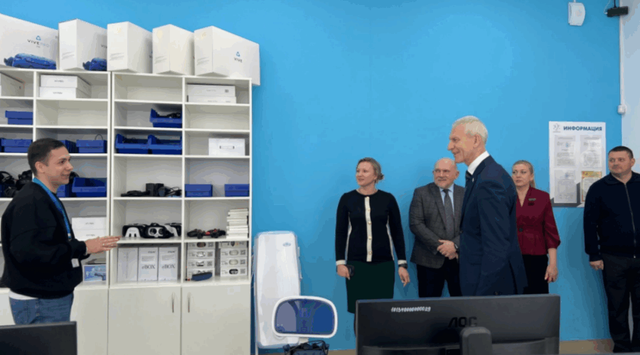 «АЙТИ-куб» брянского Дятьково посетил Олег Матыцин