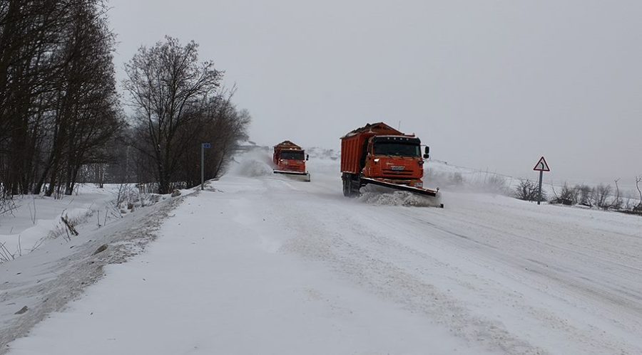 В Трубчевском районе дорожные и коммунальные службы готовы к снегопаду