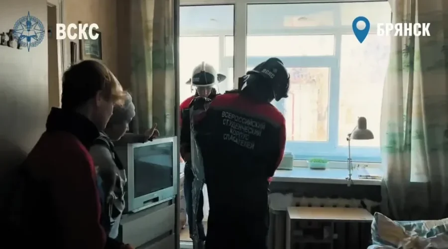 Пострадавшим брянцам помогает Всероссийский студенческий корпус спасателей