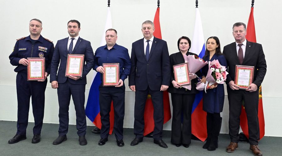 Трубчевский район наградили Почетной грамотой губернатора Брянской области