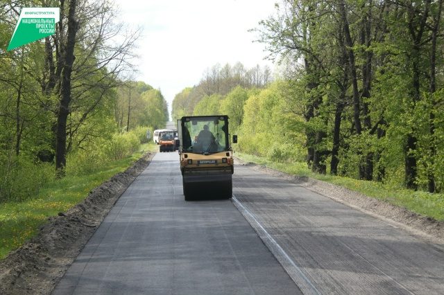 По нацпроекту отремонтируют участок дороги в Рогнединском районе Брянщины