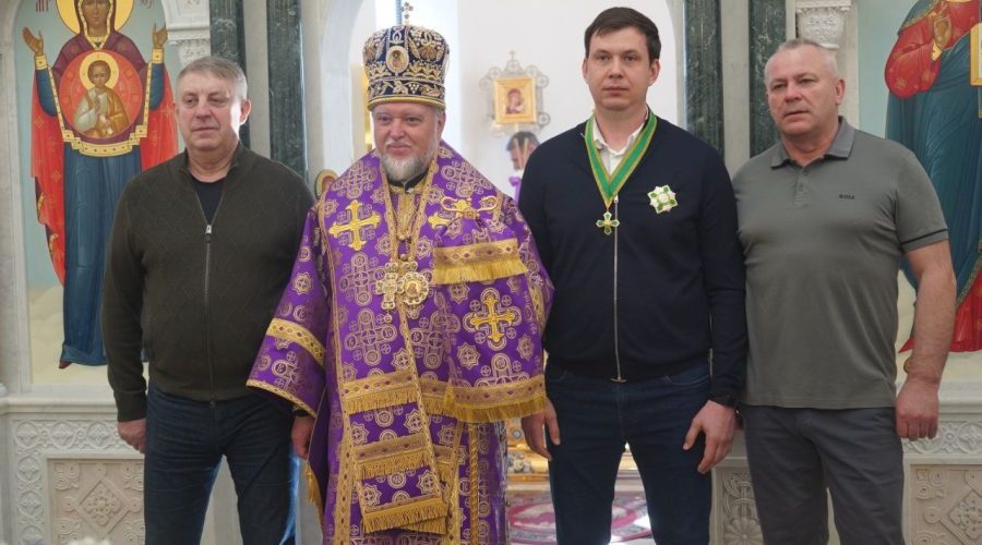 Роман Богомаз награжден высочайшей патриаршей наградой