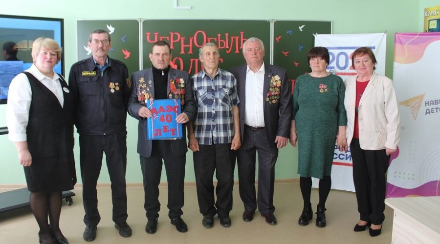 В Гордеевской школе прошел круглый стол «Чернобыль: 40 лет памяти и подвига»