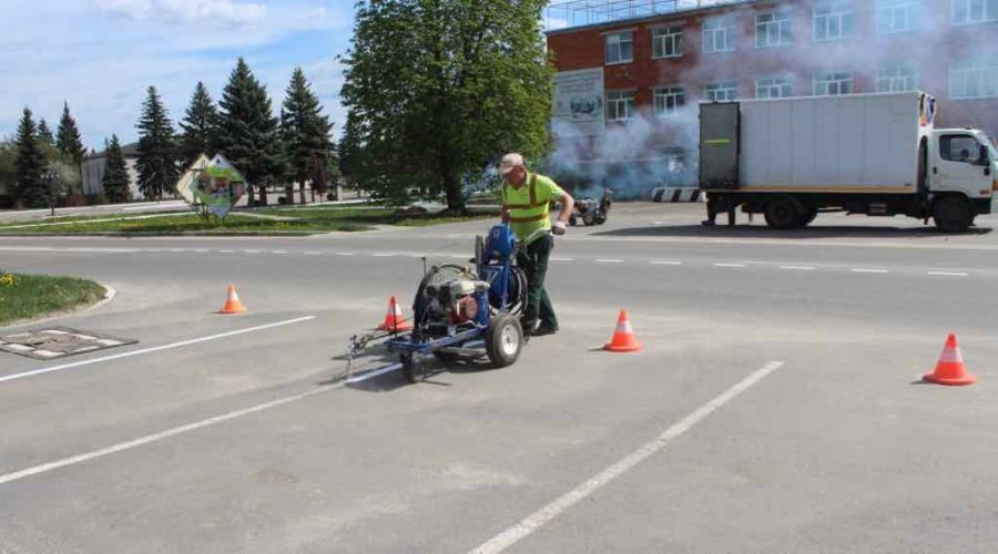В брянской Суземке обновят дорожную разметку