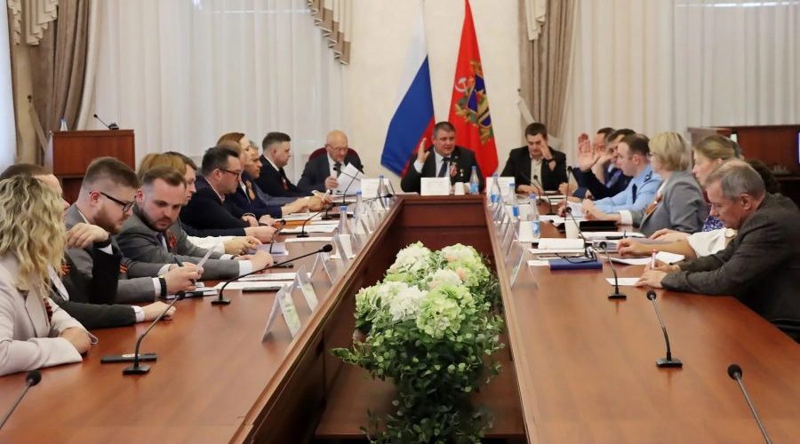 В Брянской облдуме прошло заседание комитета по молодежной политике, ФК и спорту