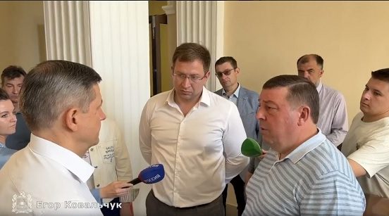 Егор Ковальчук провел встречу с ректором Сеченовского медуниверситета Петром Глыбочко