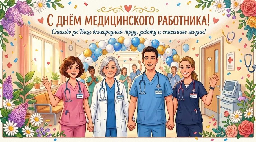 Медицинские работники Трубчевского района отмечают сегодня свой профессиональный праздник