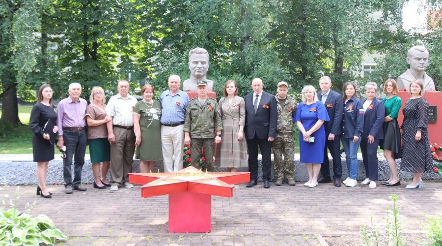 В Трубчевске в День памяти и скорби прошли памятные мероприятия