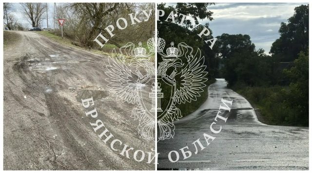 Автодорога в Тельце приведена в нормативное состояние