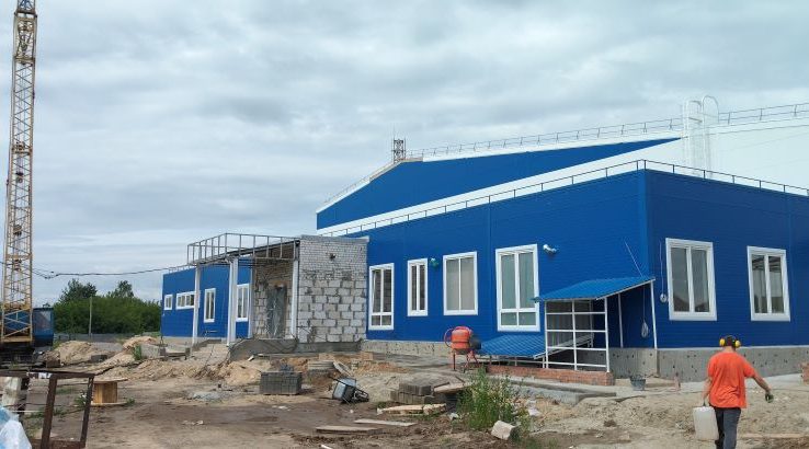 В Тру​бчевске продолжается строительство и капремонт соцобъектов