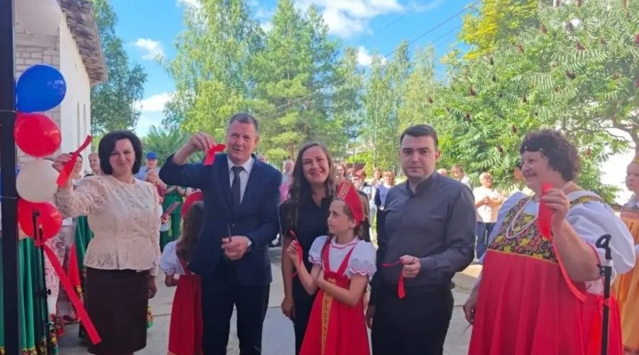 В  Клетнянском районе Брянщины открыли отремонтированный по нацпроекту  ДК