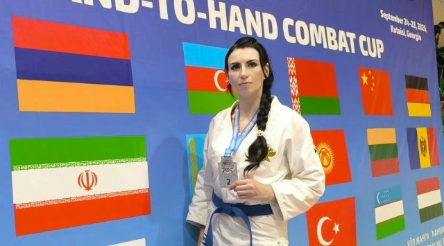 Серебряным призером Кубка мира по рукопашному бою стала брянская спортсменка